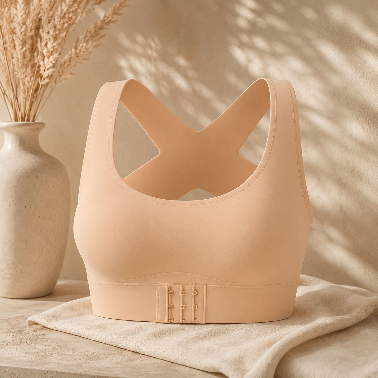 PosturaBelle™ – Soutien-gorge Confort Croisé à Fermeture Avant