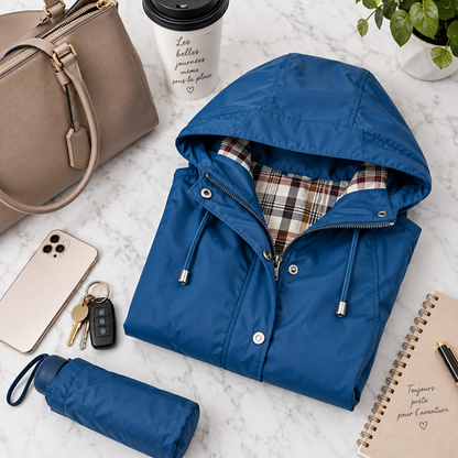 AquaStyle™ – Manteau Imperméable avec Visière