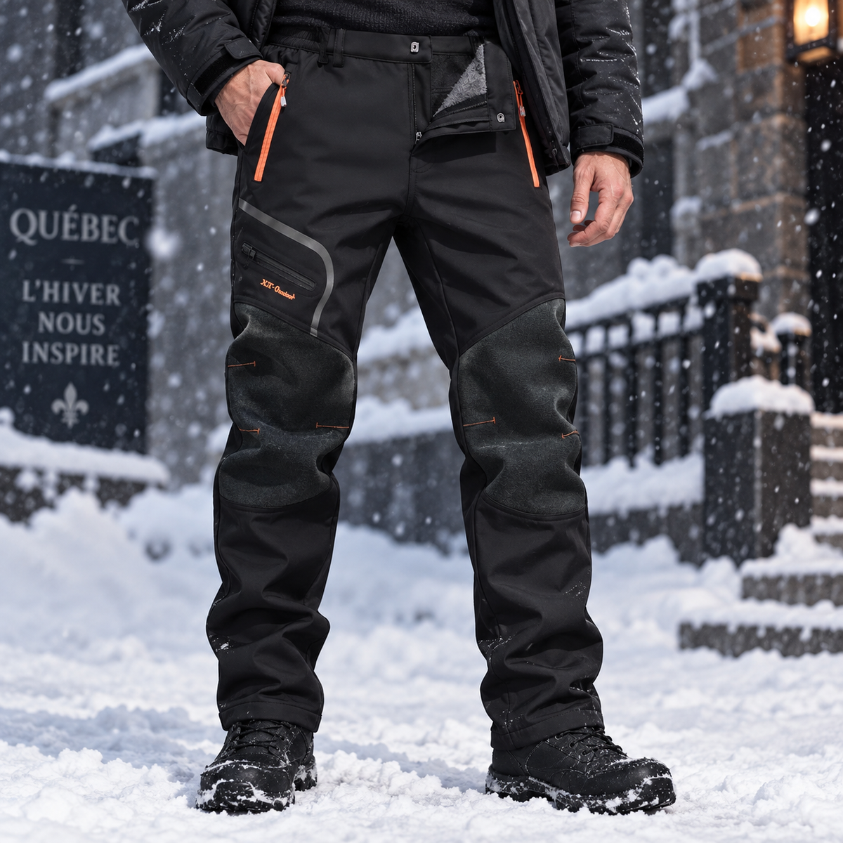 NordFlex™ – Pantalon Thermique et Imperméable