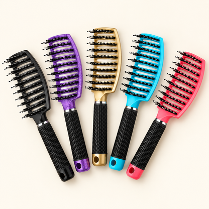 PopBrush — Brosse démêlante anti-casse pour toute la famille