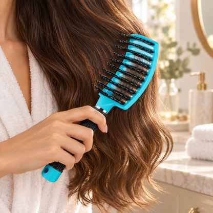 PopBrush — Brosse démêlante anti-casse pour toute la famille