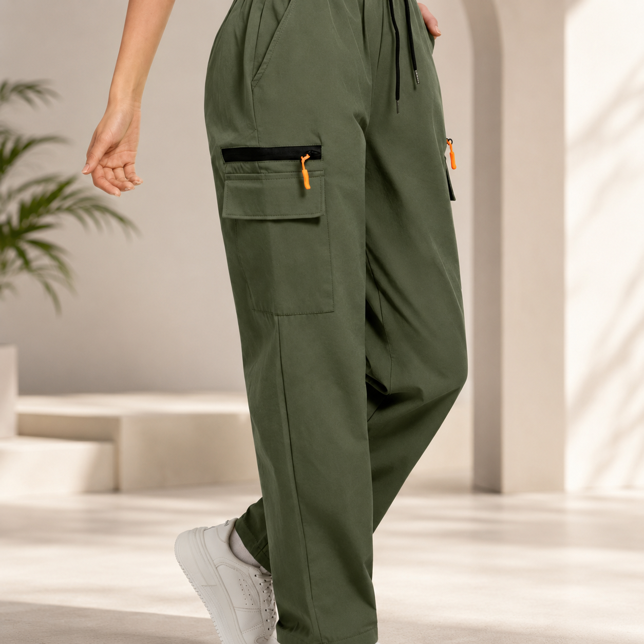 Mouvea™ Pantalon Cargo Décontracté