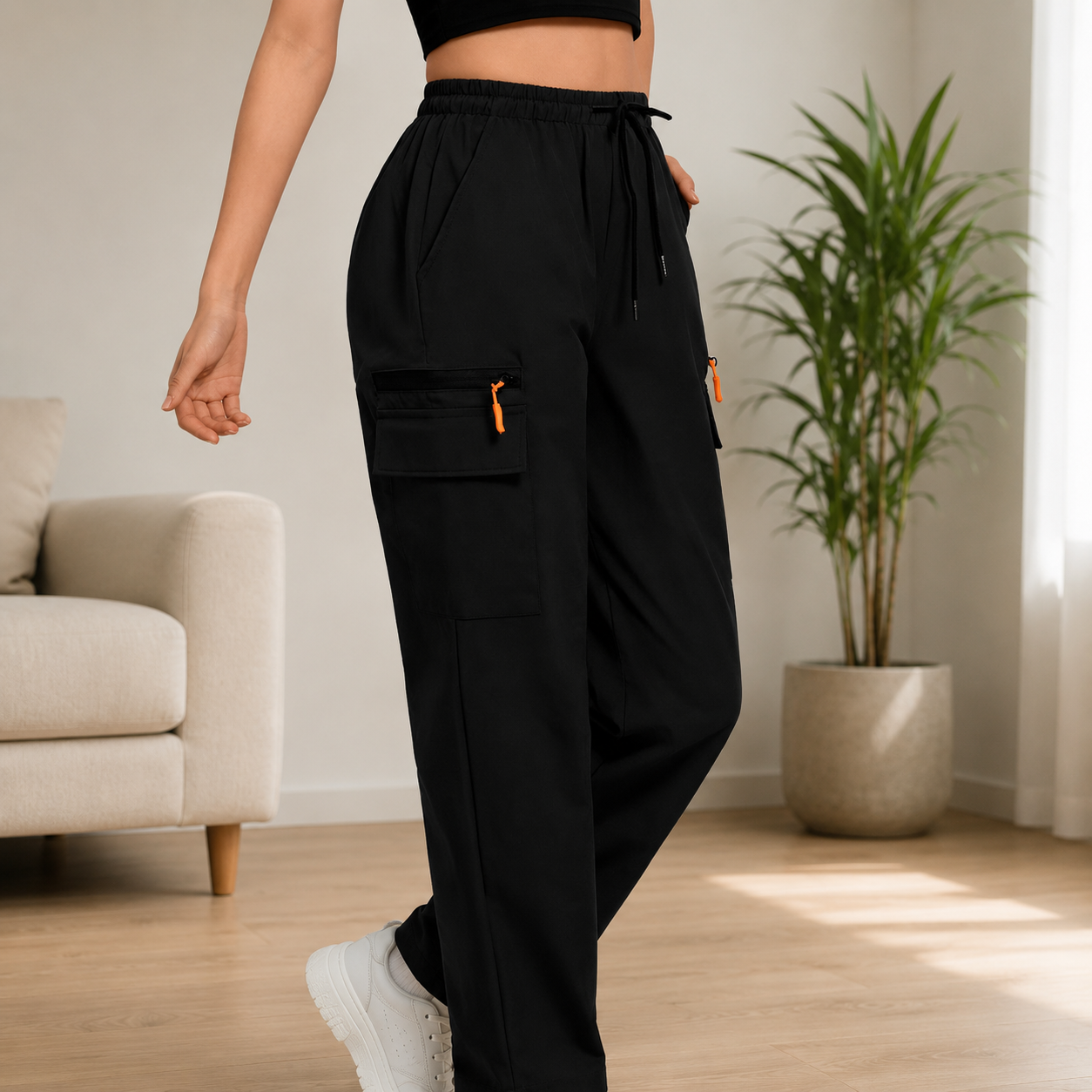 Mouvea™ Pantalon Cargo Décontracté