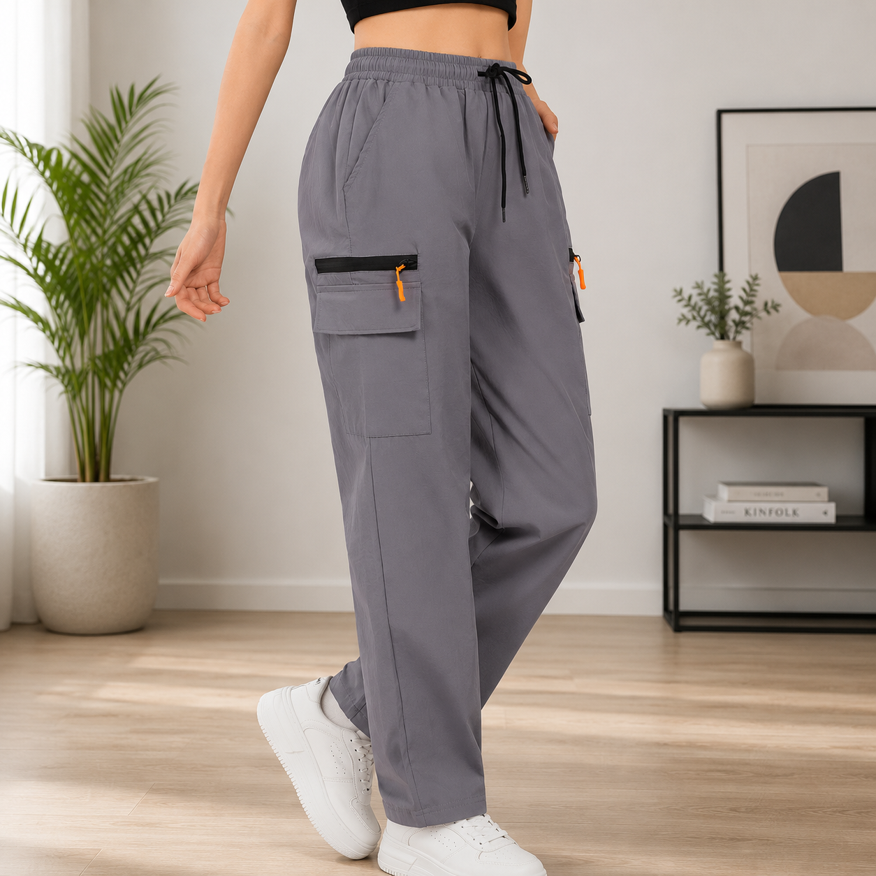 Mouvea™ Pantalon Cargo Décontracté