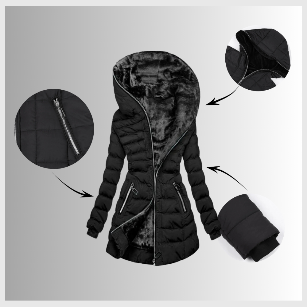 Frostella™ – Manteau d’Hiver Stylé et Confortable pour Femme