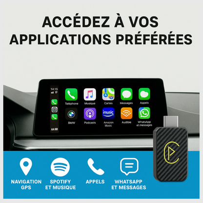 Adaptateur sans fil CarPlay