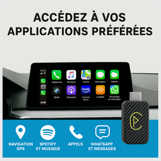 Adaptateur sans fil CarPlay
