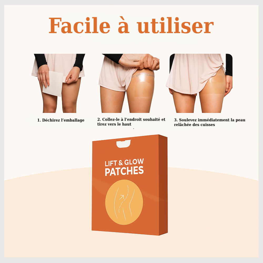 Patches Invisibles Effet Lift & Éclat Instantané