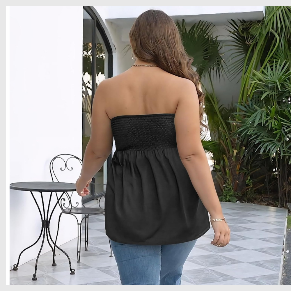 Élégancia™ – Haut Tube Chic et Intemporel