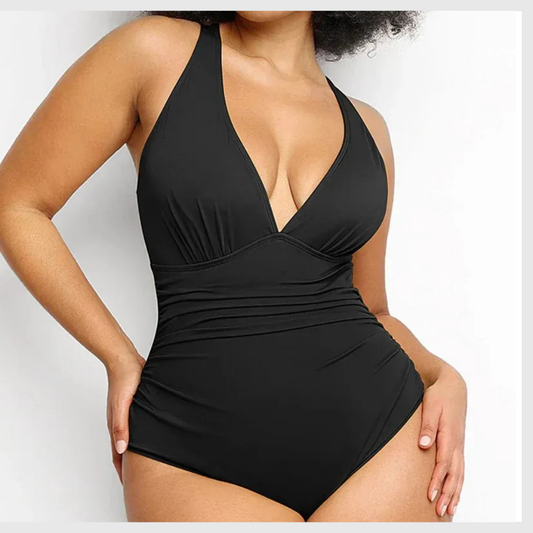 Maillot de Bain Sculptant Plongeant