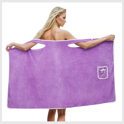 DoucheChic™ – Jupe de Douche Grande Taille