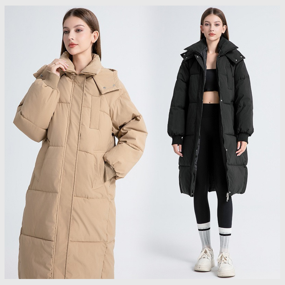 Nordica™ – Doudoune Longue Hivernale à Capuche