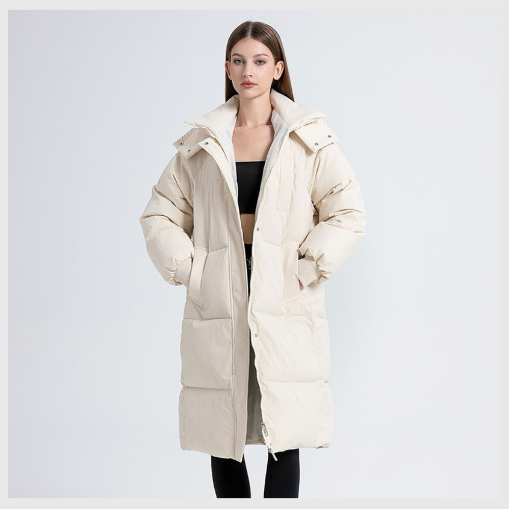 Nordica™ – Doudoune Longue Hivernale à Capuche