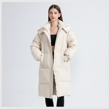 Nordica™ – Doudoune Longue Hivernale à Capuche