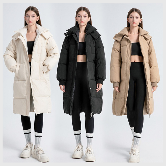 Nordica™ – Doudoune Longue Hivernale à Capuche