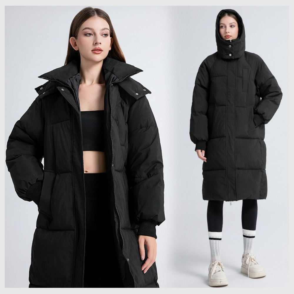 Nordica™ – Doudoune Longue Hivernale à Capuche