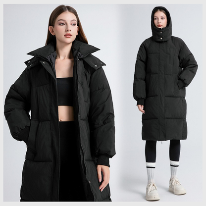 Nordica™ – Doudoune Longue Hivernale à Capuche