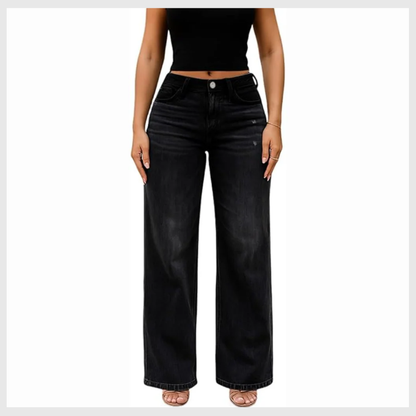 SculptaJean™ – Jean Taille Basse Sculptant & Évasé