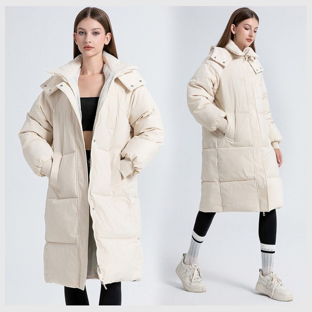 Nordica™ – Doudoune Longue Hivernale à Capuche
