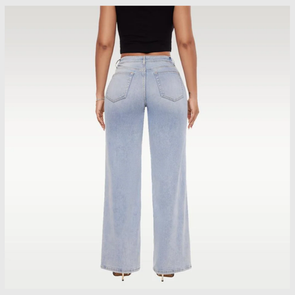 SculptaJean™ – Jean Taille Basse Sculptant & Évasé