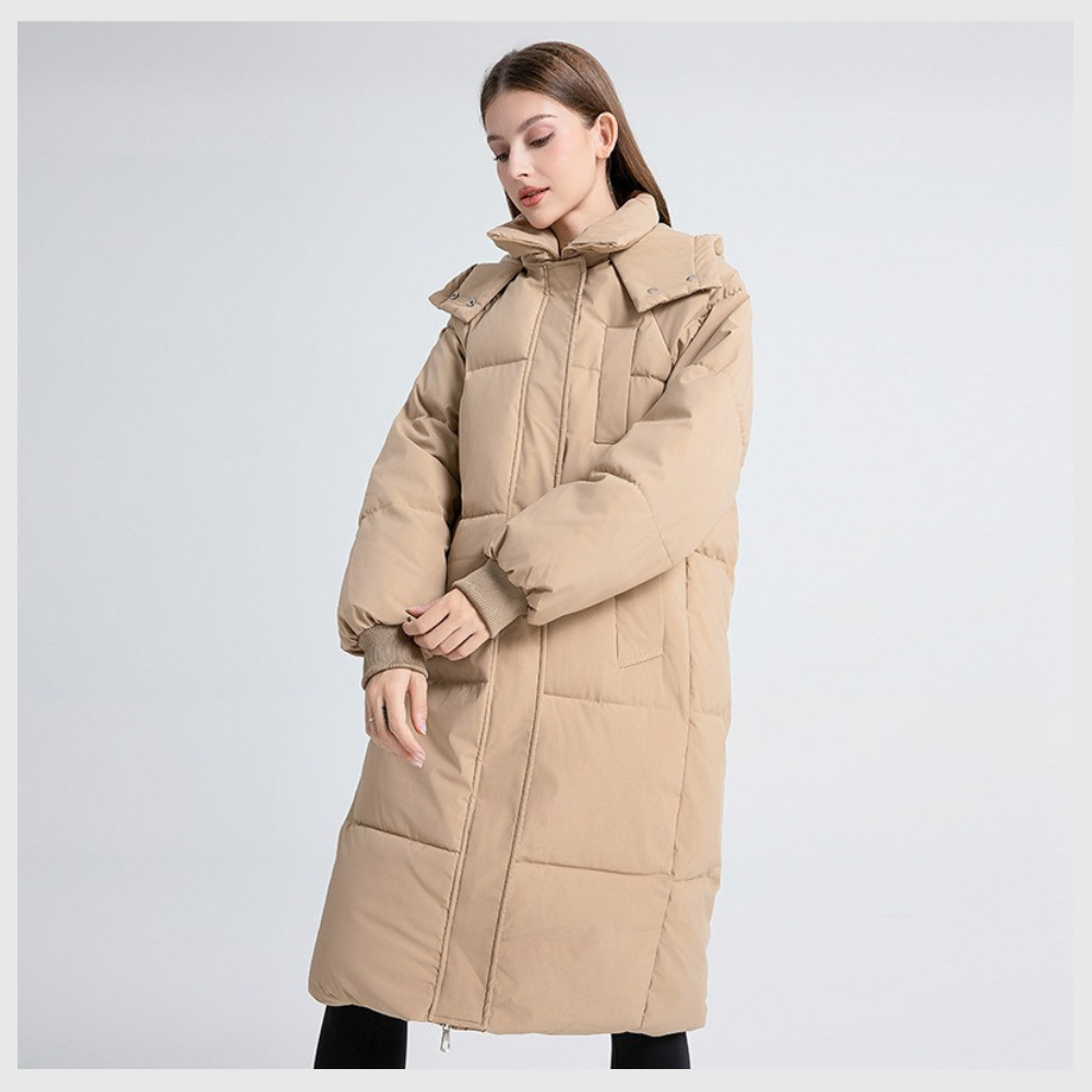 Nordica™ – Doudoune Longue Hivernale à Capuche