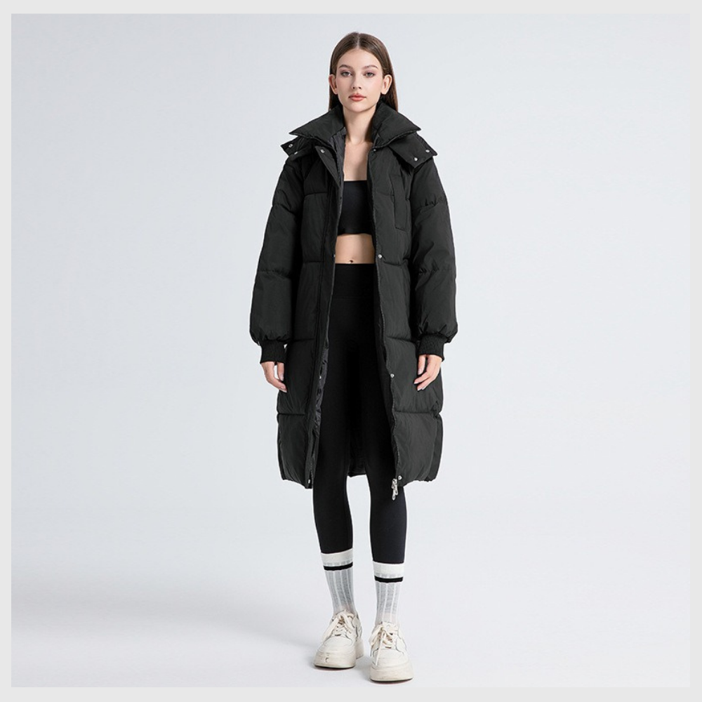 Nordica™ – Doudoune Longue Hivernale à Capuche