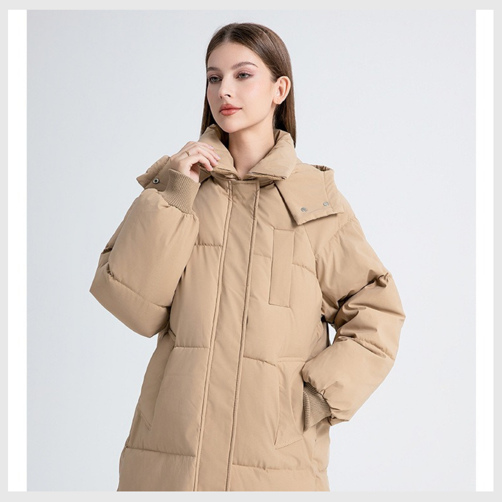 Nordica™ – Doudoune Longue Hivernale à Capuche