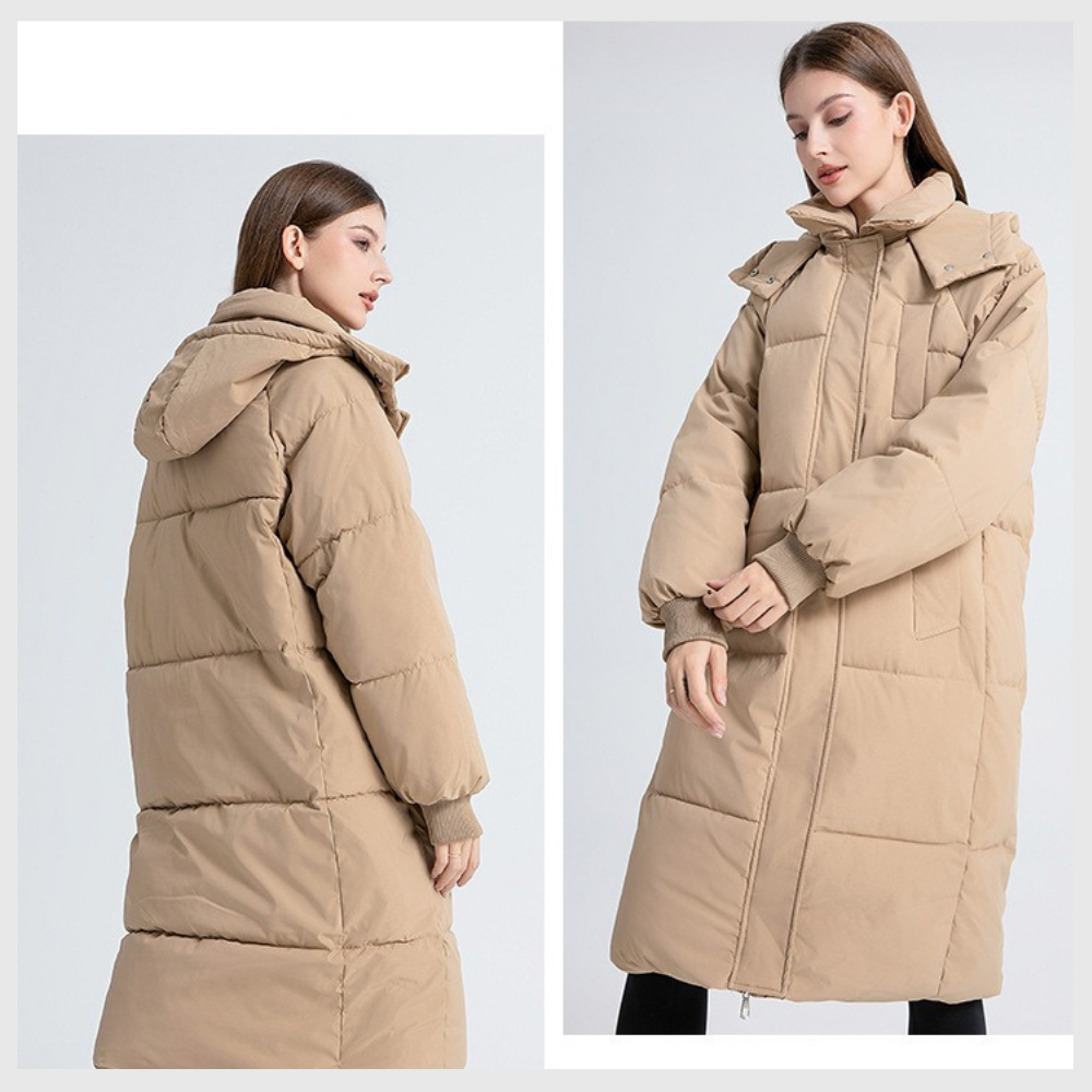 Nordica™ – Doudoune Longue Hivernale à Capuche