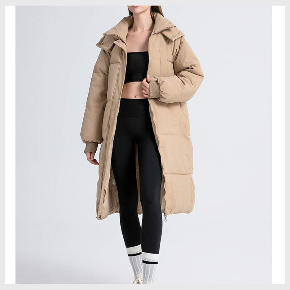 Nordica™ – Doudoune Longue Hivernale à Capuche