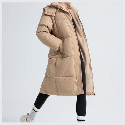 Nordica™ – Doudoune Longue Hivernale à Capuche