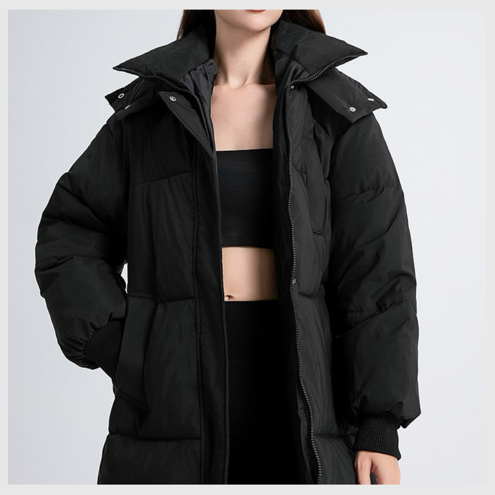 Nordica™ – Doudoune Longue Hivernale à Capuche