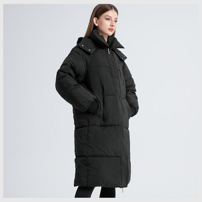 Nordica™ – Doudoune Longue Hivernale à Capuche