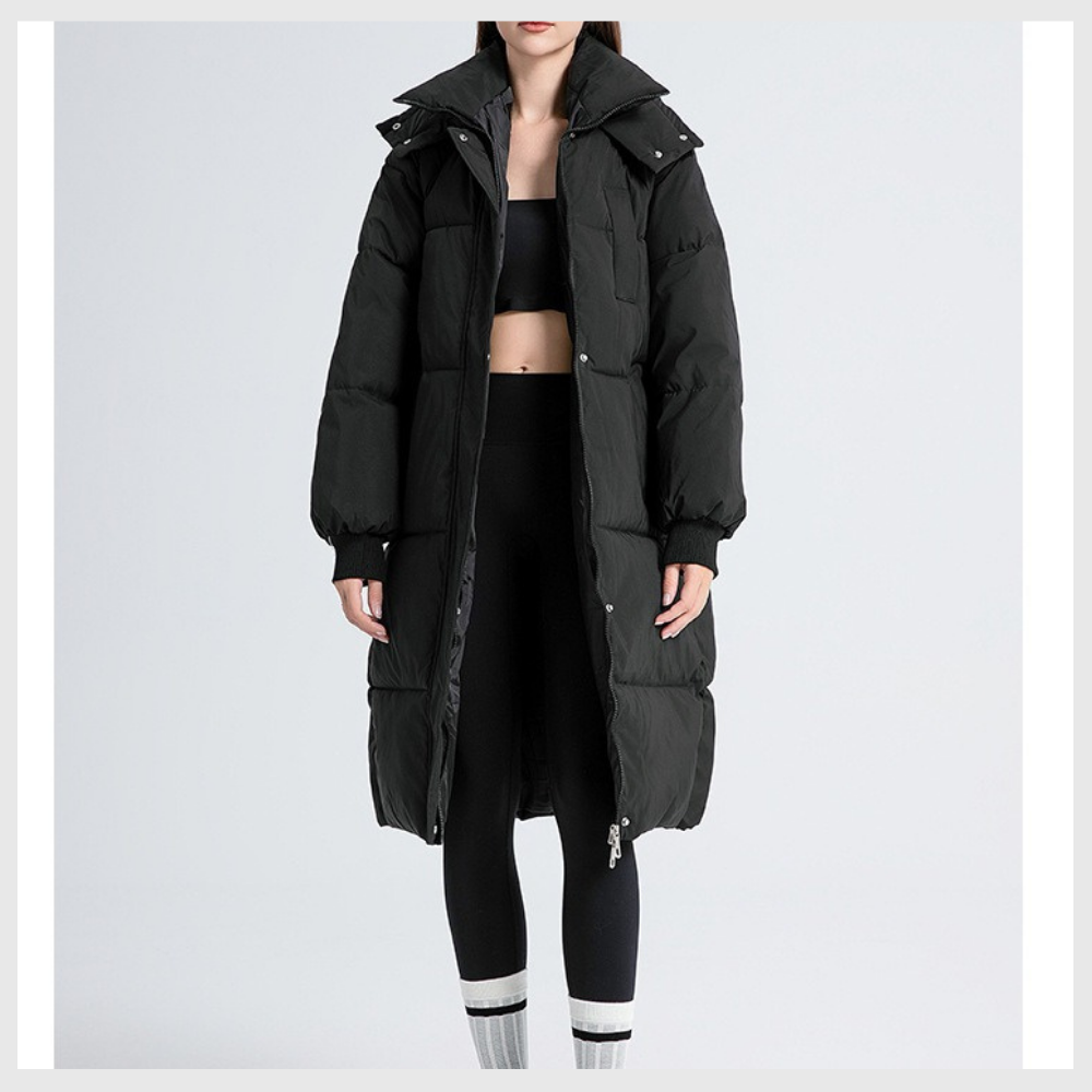Nordica™ – Doudoune Longue Hivernale à Capuche