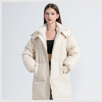 Nordica™ – Doudoune Longue Hivernale à Capuche