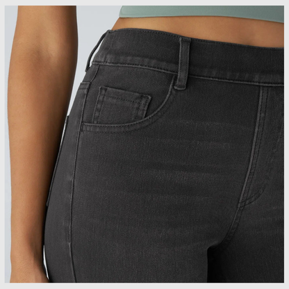 Pantalon élastique et confortable avec taille haute
