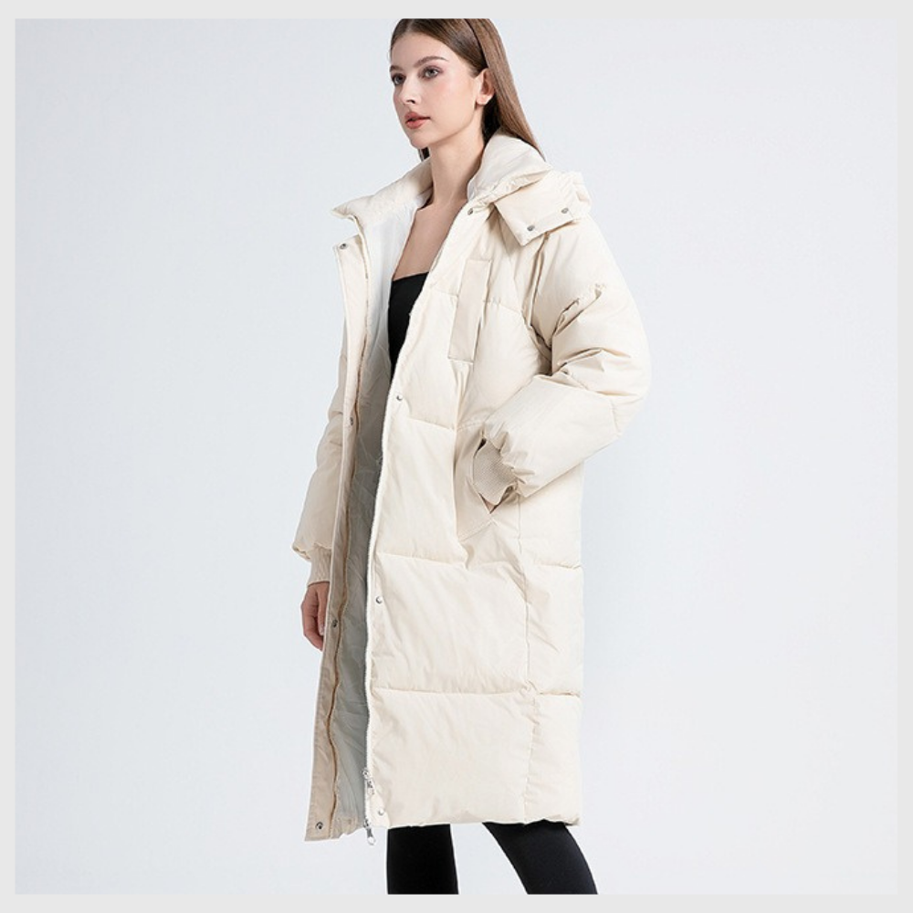 Nordica™ – Doudoune Longue Hivernale à Capuche