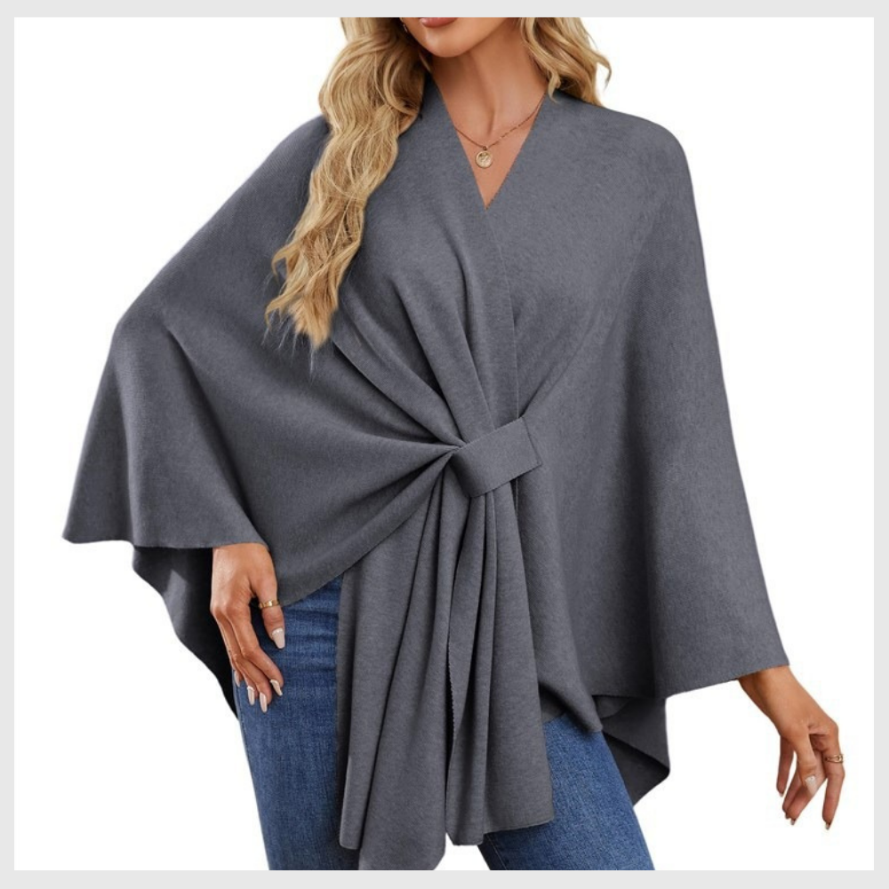 Châle Câlin™ – Tricot Douillet au Style Épuré