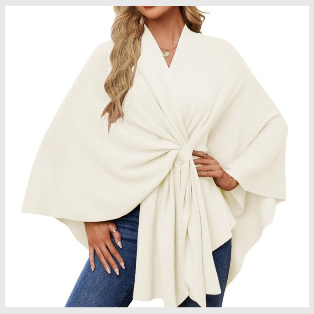 Châle Câlin™ – Tricot Douillet au Style Épuré