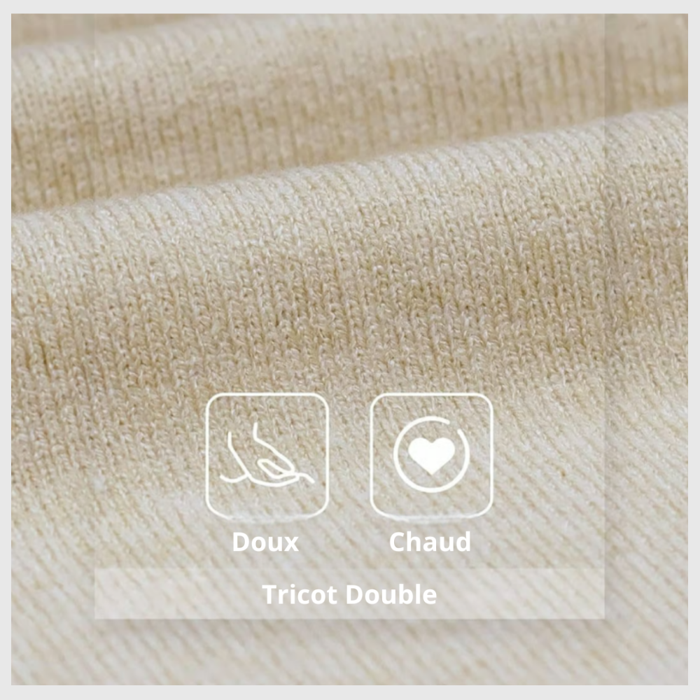 Châle Câlin™ – Tricot Douillet au Style Épuré