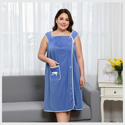 DoucheChic™ – Jupe de Douche Grande Taille