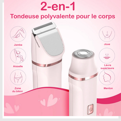 SilkyTrim™ – Tondeuse Bikini 2-en-1 Ultra-Douce