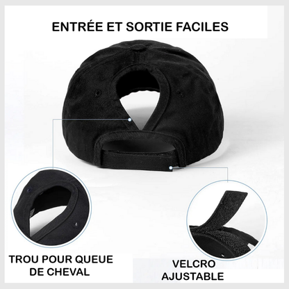 MagniCasque™ – Casquette Magnétique Préserve Coiffure