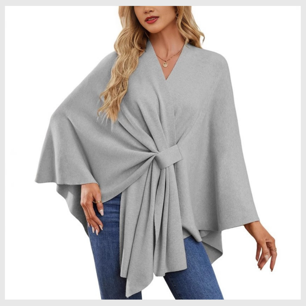 Châle Câlin™ – Tricot Douillet au Style Épuré