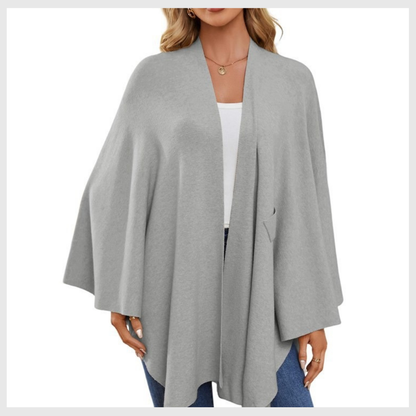 Châle Câlin™ – Tricot Douillet au Style Épuré