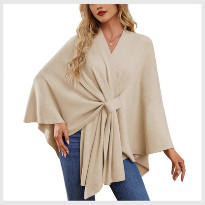 Châle Câlin™ – Tricot Douillet au Style Épuré