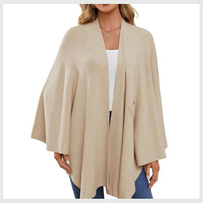 Châle Câlin™ – Tricot Douillet au Style Épuré