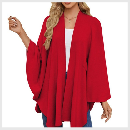 Châle Câlin™ – Tricot Douillet au Style Épuré