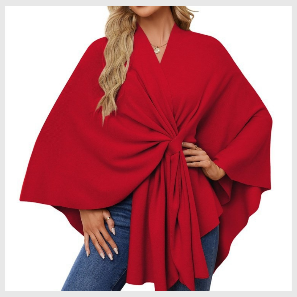 Châle Câlin™ – Tricot Douillet au Style Épuré
