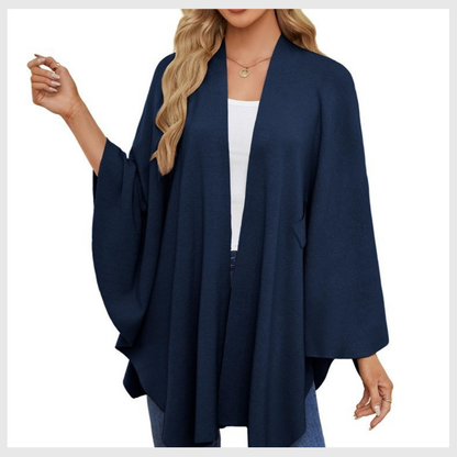 Châle Câlin™ – Tricot Douillet au Style Épuré