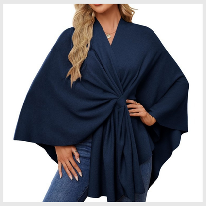 Châle Câlin™ – Tricot Douillet au Style Épuré